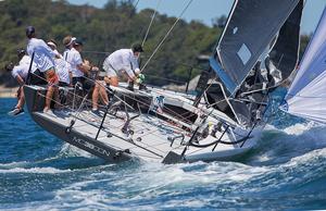 Stephen Barlow's Lightspeed won the Super 12's - Sydney Short Ocean Racing Championship 2017 photo copyright  Crosbie Lorimer taken at  and featuring the  class