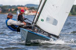 Tomasz Gaj – OK Dinghy Worlds photo copyright  Robert Deaves taken at  and featuring the  class