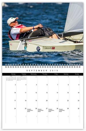 2018 OK Dinghy Calendar photo copyright  Robert Deaves taken at  and featuring the  class