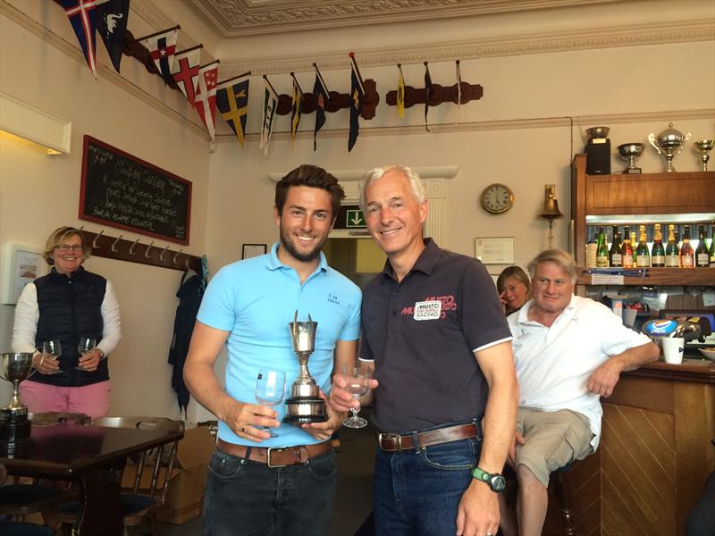 Freddie & John Smithers, 1st in the Blue Yawl Fleet during the Salcombe Yacht Club Yawl Open photo copyright Andrew Stirling taken at Salcombe Yacht Club and featuring the Salcombe Yawl class
