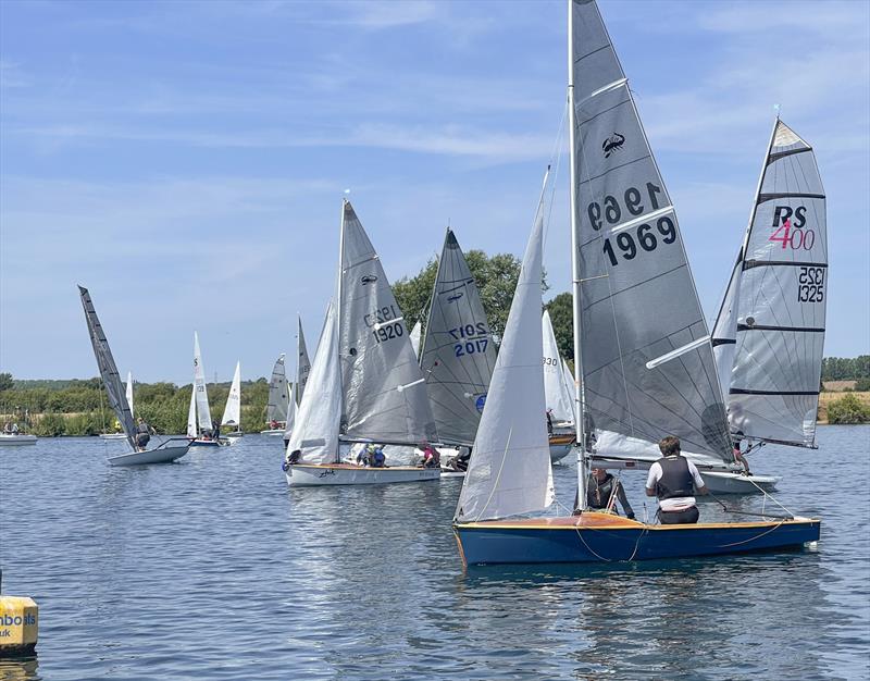 Start at the Notts County SC Regatta photo copyright David Eberlin taken at Notts County Sailing Club and featuring the Scorpion class