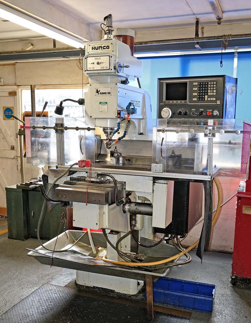 The Hurco Hawk CNC knee-type milling continues to be used by Sea Sure for development, prototype production and manufacture of components photo copyright Sea Sure taken at  and featuring the  class