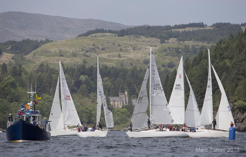 Scottish Series 2018 day 3 photo copyright Marc Turner / CCC taken at Clyde Cruising Club and featuring the Sigma 33 class