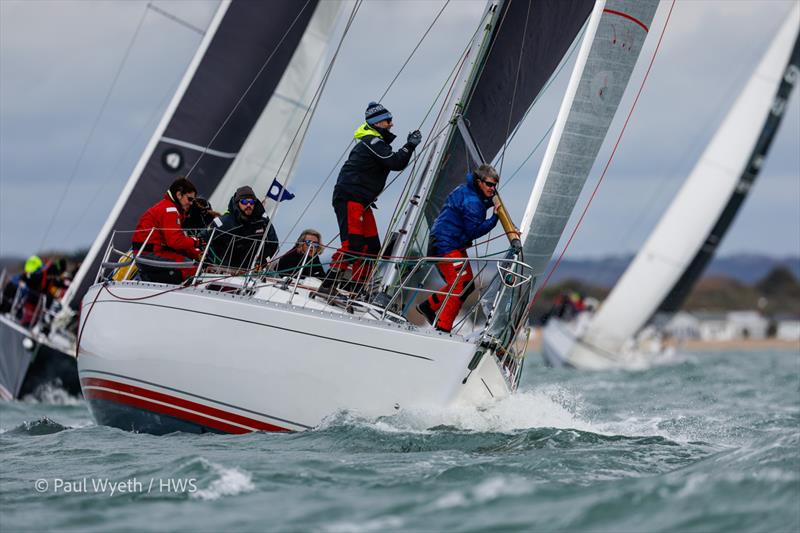 With Alacrity, Sigma 38 - Hamble Winter Series 2025 Race Week 4 - photo © Paul Wyeth / HWS