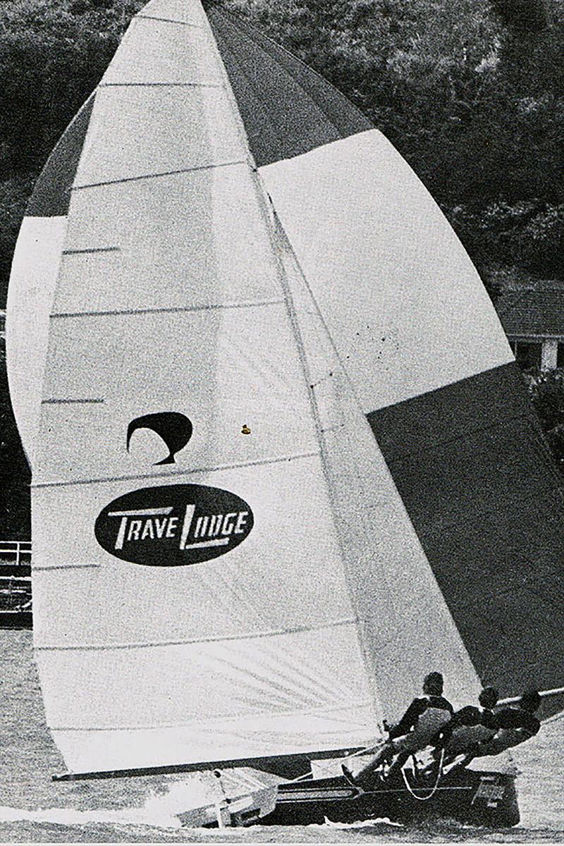 New Zealand's 18ft Skiff Racing Record: 1974, Travelodge New Zealand dominated a strong Australian contingent photo copyright Archive taken at Australian 18 Footers League and featuring the 18ft Skiff class