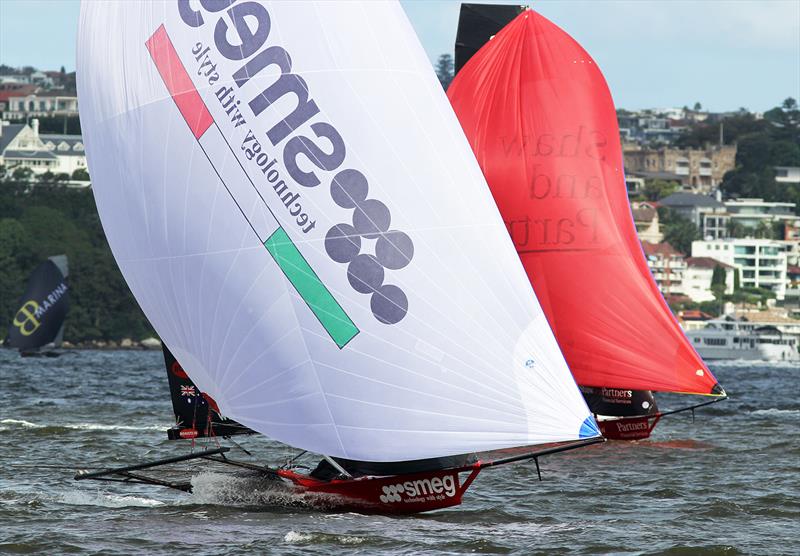 2022 JJ Giltinan 18ft Skiff Championship Races 3 & 4 photo copyright Frank Quealey taken at Australian 18 Footers League and featuring the 18ft Skiff class