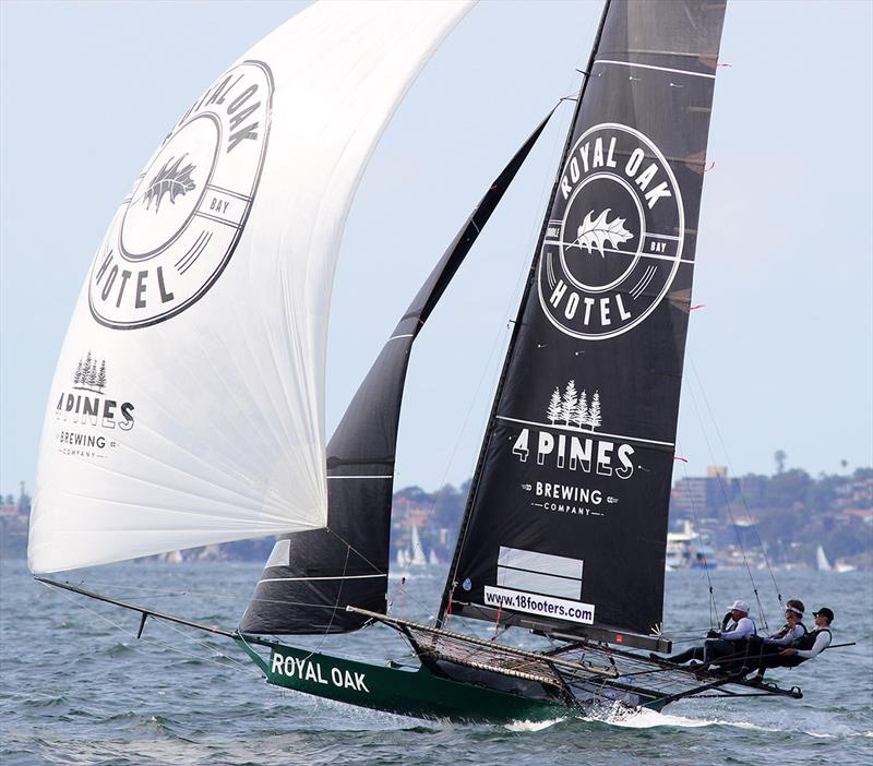 New team had its first race for The Oak Duble Bay-4 Pines - Spring Championship photo copyright Frank Quealey taken at Australian 18 Footers League and featuring the 18ft Skiff class