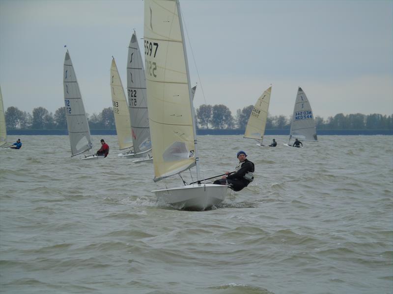 Andy Davis, second overall after day 1 of the Solo Nation's Cup photo copyright Will Loy taken at Regatta Center Medemblik and featuring the Solo class