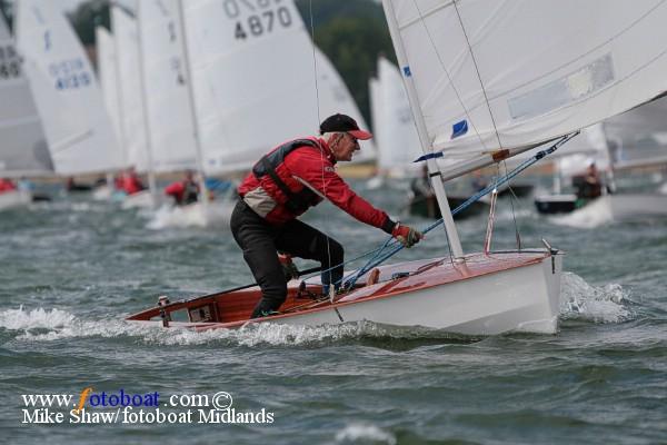 Action from the Solo Inland Championships photo copyright Mike Shaw / www.fotoboat.com taken at Rutland Sailing Club and featuring the Solo class