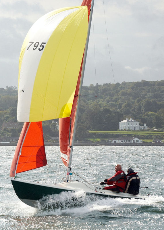 Brewin Dolphin Keelboat Weekend action photo copyright Gerry Allen taken at Royal North of Ireland Yacht Club and featuring the Squib class