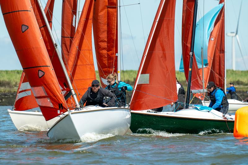 Emma and Sam Prime, on Buccaneer 20, during the 28th edition of the Squib Gold Cup at Royal Corinthian Yacht Club photo copyright Petru Balau Sports Photography / sports.hub47.com taken at Royal Corinthian Yacht Club, Burnham and featuring the Squib class