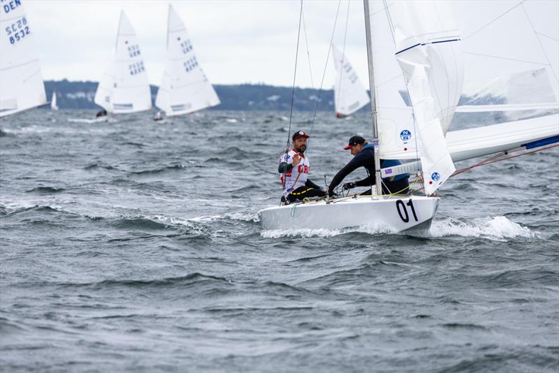 2022 Star European Championship - Day 2 photo copyright Kristian Joos taken at Royal Danish Yacht Club and featuring the Star class