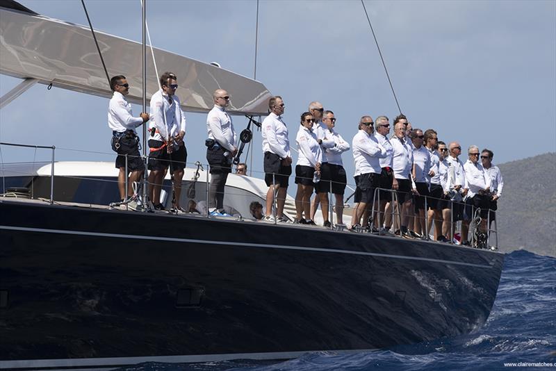 Remembrance Procession in Antigua after Sam Richmond passes away photo copyright Claire Matches / www.clairematches.com taken at  and featuring the Superyacht class
