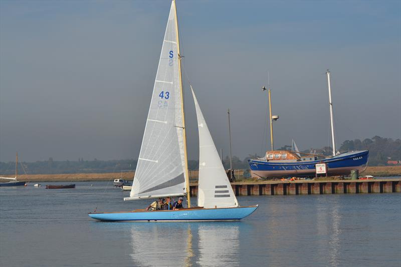All set for Aldeburgh Yacht Club Classics Weekend photo copyright John Adcroft taken at Aldeburgh Yacht Club and featuring the Swallow class