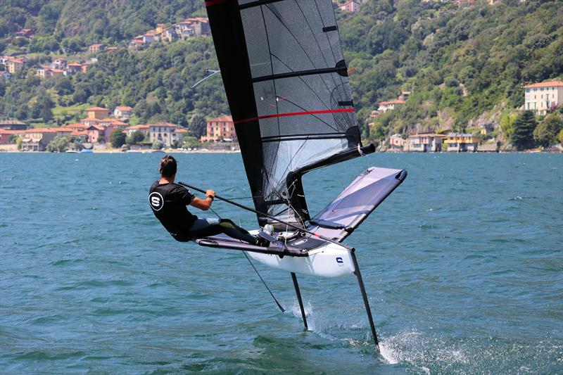 Switch One Design foiling dinghy photo copyright Stefano Ferrighi taken at  and featuring the Switch class