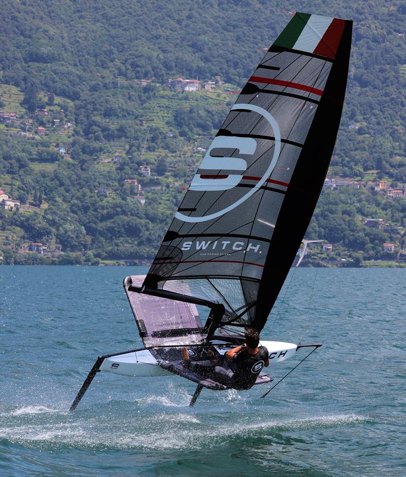 Switch One Design foiling dinghy - photo © Stefano Ferrighi