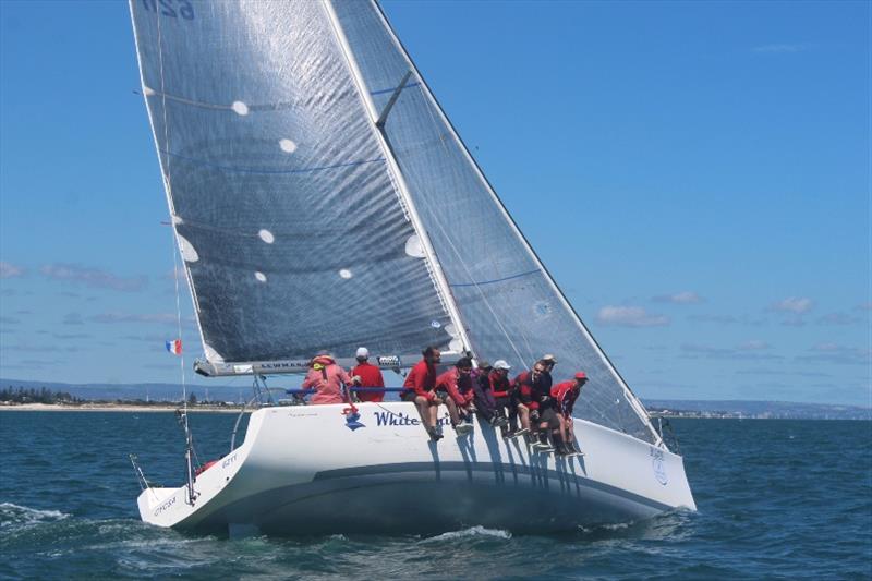 White Knight 2 photo copyright Craig Evans / CYCSA taken at Royal Geelong Yacht Club and featuring the Sydney 38 class