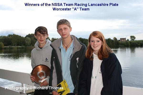 Winners of the NSSA Team Racing Lancashire Plate photo copyright Richard Thomas taken at  and featuring the Team Racing class