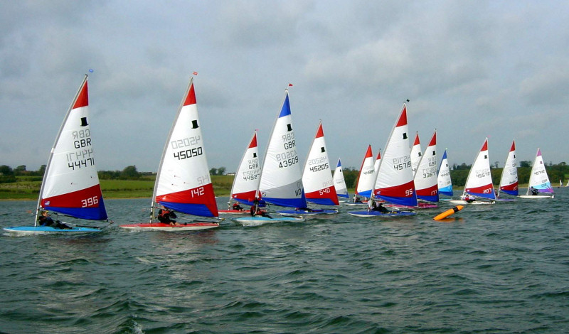 The Crewsaver ITCA National Youth Winter Training starts at Northampton photo copyright Sue Johnson taken at Northampton Sailing Club and featuring the Topper class