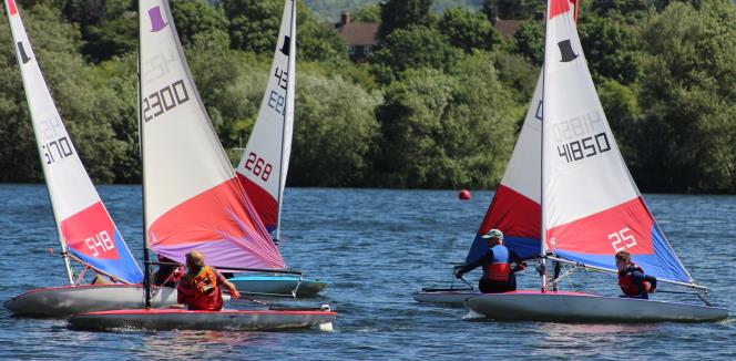 Chipstead Topper Open photo copyright Alistair Roaf taken at Chipstead Sailing Club and featuring the Topper class