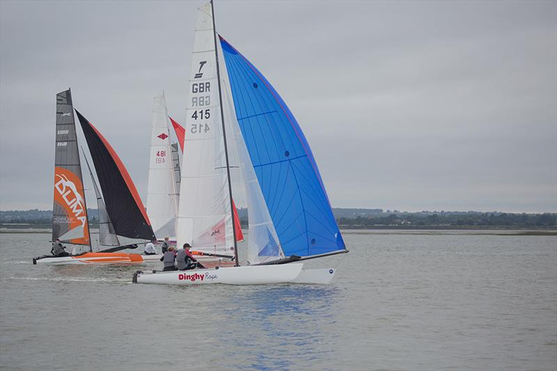 Zhik East Coast Piers Race 2016 photo copyright Sally Hitt / The Moment Images taken at Marconi Sailing Club and featuring the Tornado class