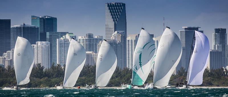 The fleet is set for the 52 SUPER SERIES Miami Royal Cup  photo copyright Nico Martinez / MartinezStudio taken at  and featuring the TP52 class