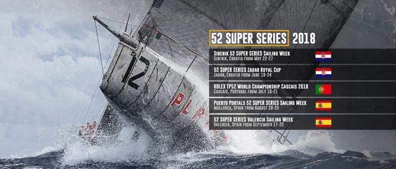 New territories planned for the 52 SUPER SERIES in 2018 photo copyright Nico Martinez taken at  and featuring the TP52 class