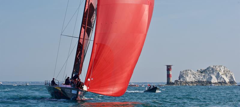 2018 Round the Island Race photo copyright Tom Hicks / www.solentaction.com taken at  and featuring the TP52 class