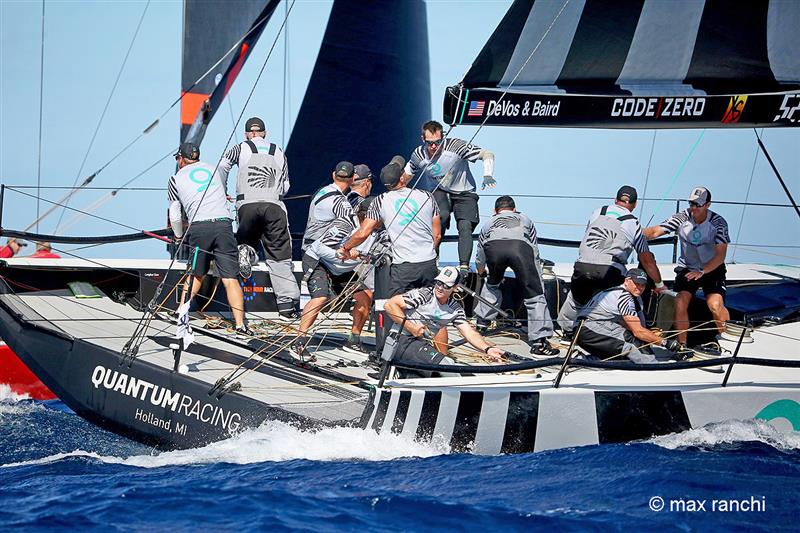 Audi 52 Super Series Sailing Week Porto Cervo day 2 photo copyright Max Ranchi / www.maxranchi.com taken at Yacht Club Costa Smeralda and featuring the TP52 class