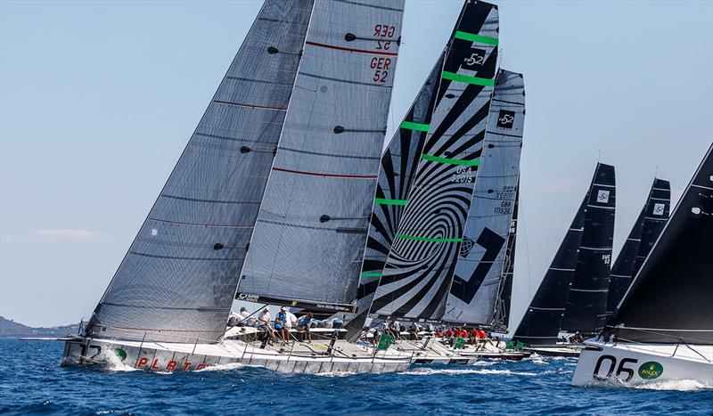 Rolex TP52 World Championship Scarlino photo copyright Nico Martinez taken at Yacht Club Isole di Toscana and featuring the TP52 class