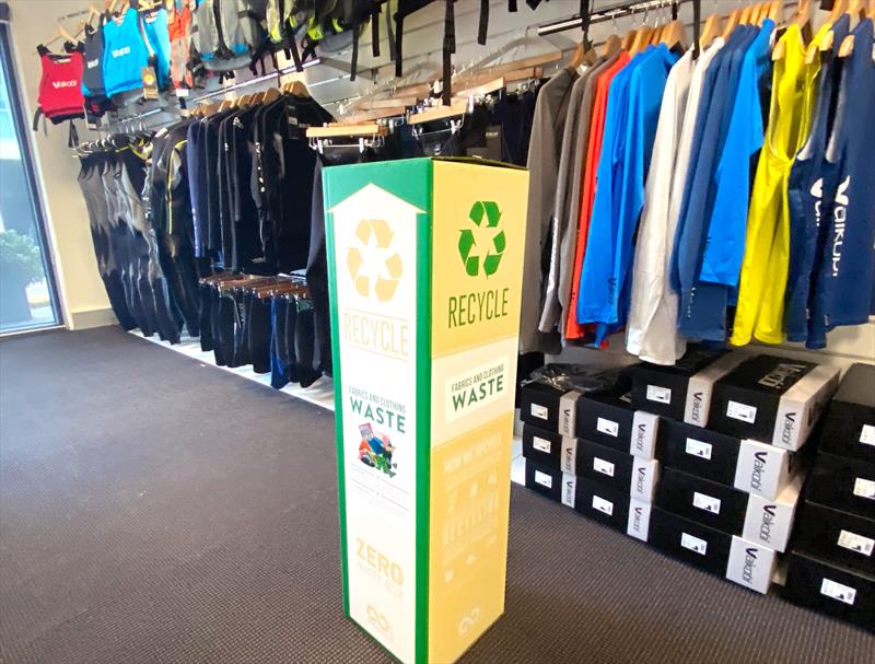 Vaikobi TerraCycle® box in a showroom photo copyright Vaikobi taken at  and featuring the  class