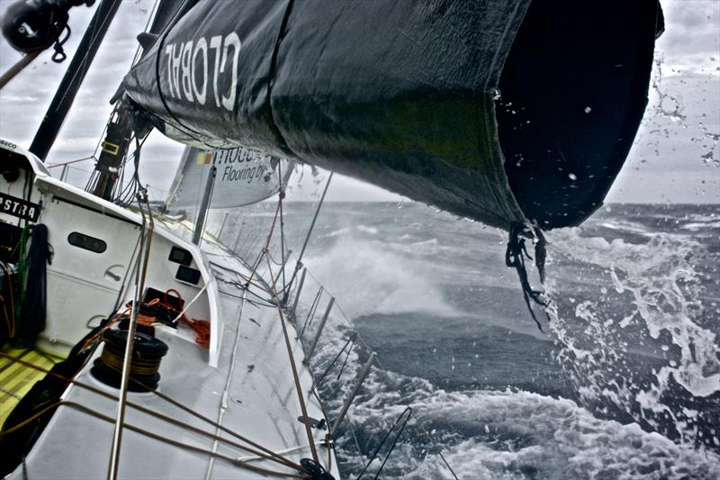 A sprint to the finish in Volvo Ocean Race Leg 5 - photo © Stefan Coppers / Team Brunel / Volvo Ocean Race