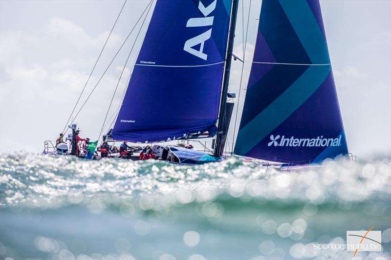 Magnificent conditions for the start of the 2017 Rolex Fastnet Race photo copyright www.sportography.tv taken at Royal Ocean Racing Club and featuring the Volvo One-Design class