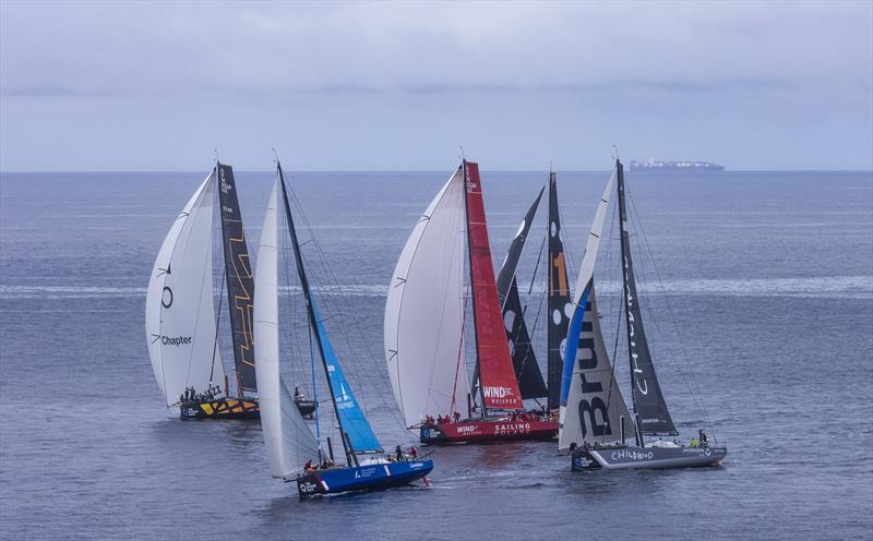 The Ocean Race Europe Leg 1 Finish in Cascais, Portugal photo copyright Sailing Energy / The Ocean Race taken at  and featuring the Volvo One-Design class