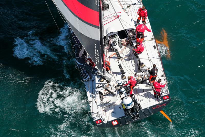Leg 3, Cape Town to Melbourne, Start photo copyright Ainhoa Sanchez / Volvo Ocean Race taken at  and featuring the Volvo 70 class