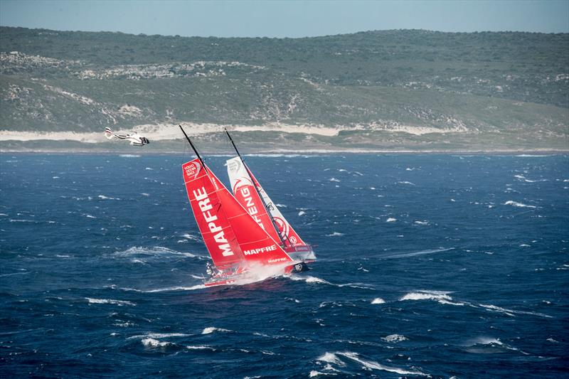 Leg 3 from Cape Town to Melbourne. Start day. . 10 December, 2017 photo copyright Ainhoa Sanchez / Volvo Ocean Race taken at Royal Cape Yacht Club and featuring the Volvo 70 class