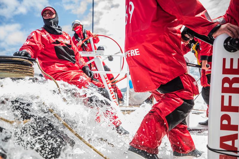 Leg 3, Day 5 - Volvo Ocean Race - Southern Ocean gale photo copyright Jen Edney / Volvo Ocean Race taken at  and featuring the Volvo One-Design class
