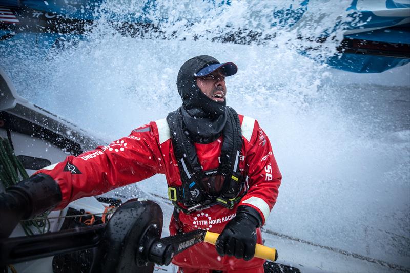 Leg 3, Cape Town to Melbourne, day 04, Mark Towill. Welcome to the Southern on board Vestas 11th Hour. After a morning of calm a massive low pressure bears down on the team photo copyright Sam Greenfield / Volvo Ocean Race taken at  and featuring the Volvo One-Design class