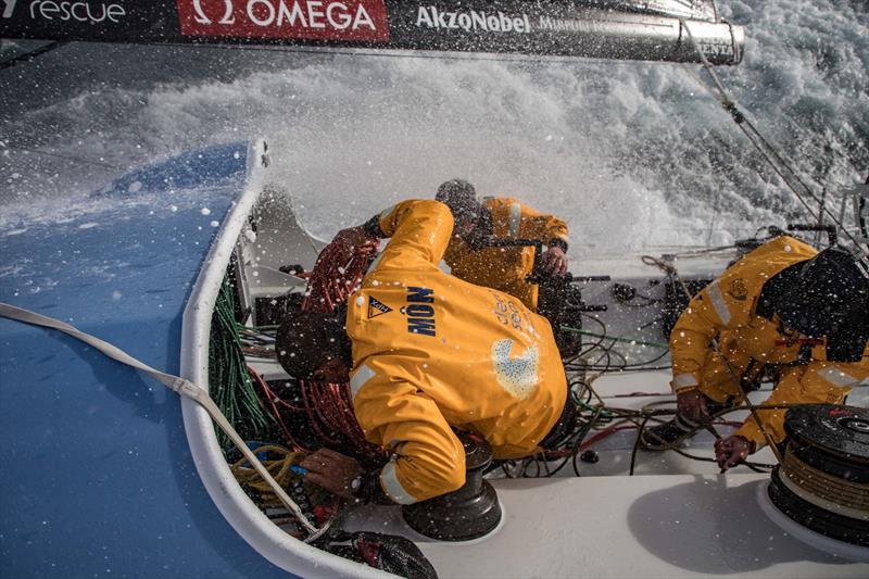 Volvo Ocean Race - Leg 3, Day 5, Riding the Southern Ocean gale photo copyright Jeremie Lecaudey / Volvo Ocean Race taken at  and featuring the Volvo One-Design class