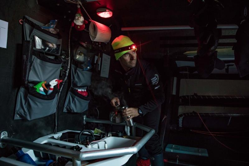 Leg 3, Cape Town to Melbourne, day 16, on board Turn the Tide on Plastic. - photo © Jeremie Lecaudey / Volvo Ocean Race