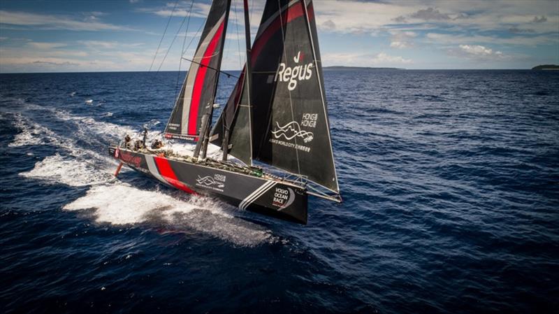 Volvo Ocean Race Leg 4, Melbourne to Hong Kong, day 7 Team are in good spirits as they look to improve on thier position in the fleet on board Sun Hung Kai / Scallywag photo copyright Konrad Frost / Volvo Ocean Race taken at  and featuring the Volvo One-Design class