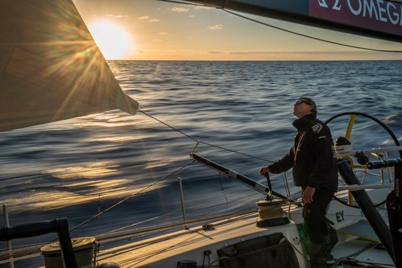 Volvo Ocean Race Leg 6 to Auckland, day 20 on board Brunel. Alberto Bolzan. 26 February photo copyright Yann Riou / Volvo Ocean Race taken at  and featuring the Volvo One-Design class