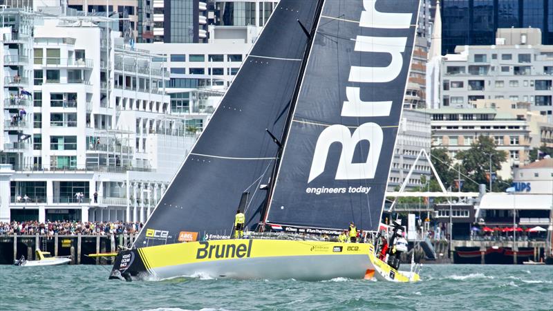 Brunel - Volvo Ocean Race - Auckland - Leg 7 Start - Auckland - March 18, photo copyright Richard Gladwell taken at  and featuring the Volvo One-Design class