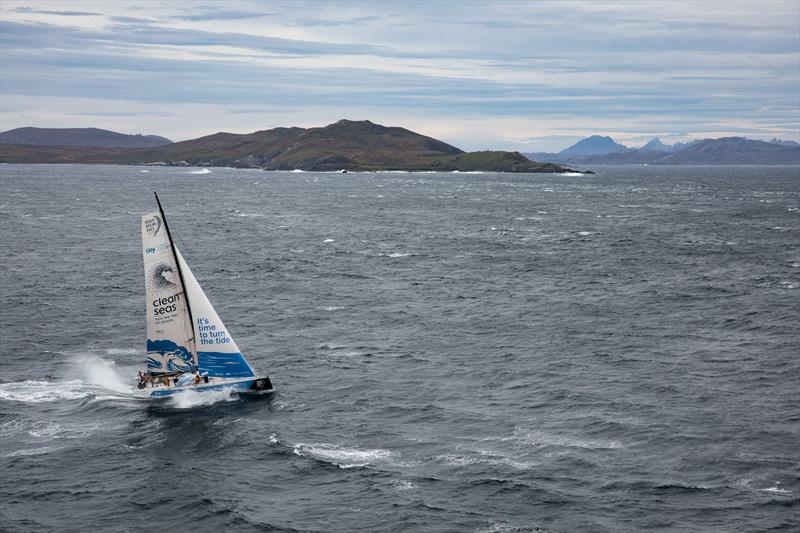 Leg 7 from Auckland to Itajai. Cape Horn. 29 March, photo copyright Ainhoa Sanchez / Volvo Ocean Race taken at  and featuring the Volvo One-Design class