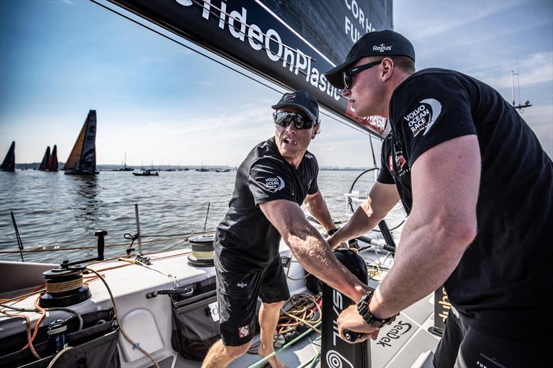 Leg 10, from Cardiff to Gothenburg, Day 1 on board Sun Hung Kai / Scalliwag. 10 June, 2018 photo copyright Konrad Frost / Volvo Ocean Race taken at  and featuring the Volvo One-Design class