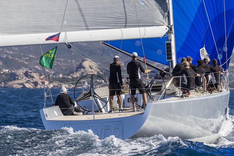 Wallyño on day 2 of the Maxi Yacht Rolex Cup at Porto Cervo photo copyright Rolex / Carlo Borlenghi taken at Yacht Club Costa Smeralda and featuring the Wally class