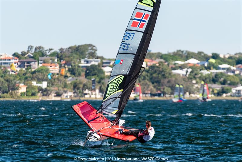 2019 International WASZP Games day 4 photo copyright Drew Malcolm / 2019 International WASZP Games taken at Royal Freshwater Bay Yacht Club and featuring the WASZP class