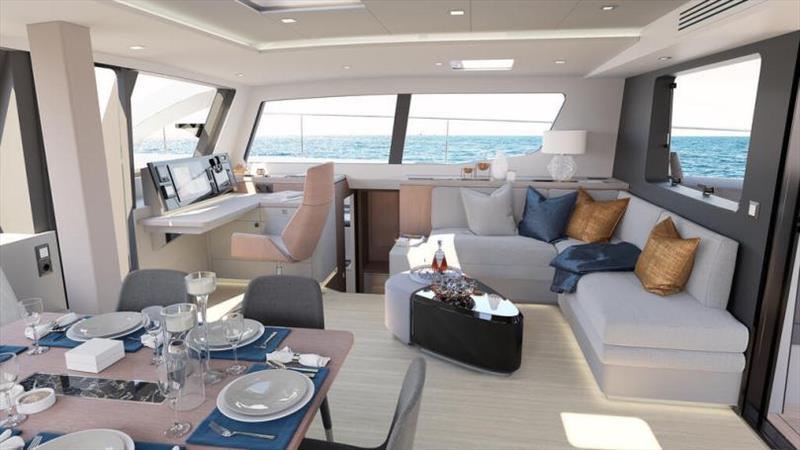 Privilege Signature 580 interior photo copyright Windcraft Yachts taken at  and featuring the  class