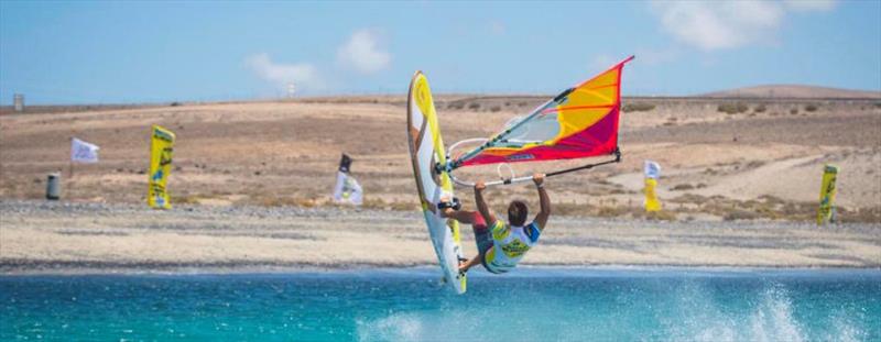 European Freestyle Pro Tour Fuerteventura - Final Day photo copyright Gwen Marche taken at  and featuring the Windsurfing class