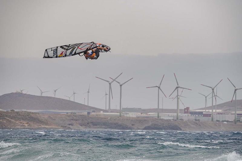 Philip Köster during the single elimination - Gran Canaria Windsurfing World Cup 2022 photo copyright David Delfour taken at  and featuring the Windsurfing class